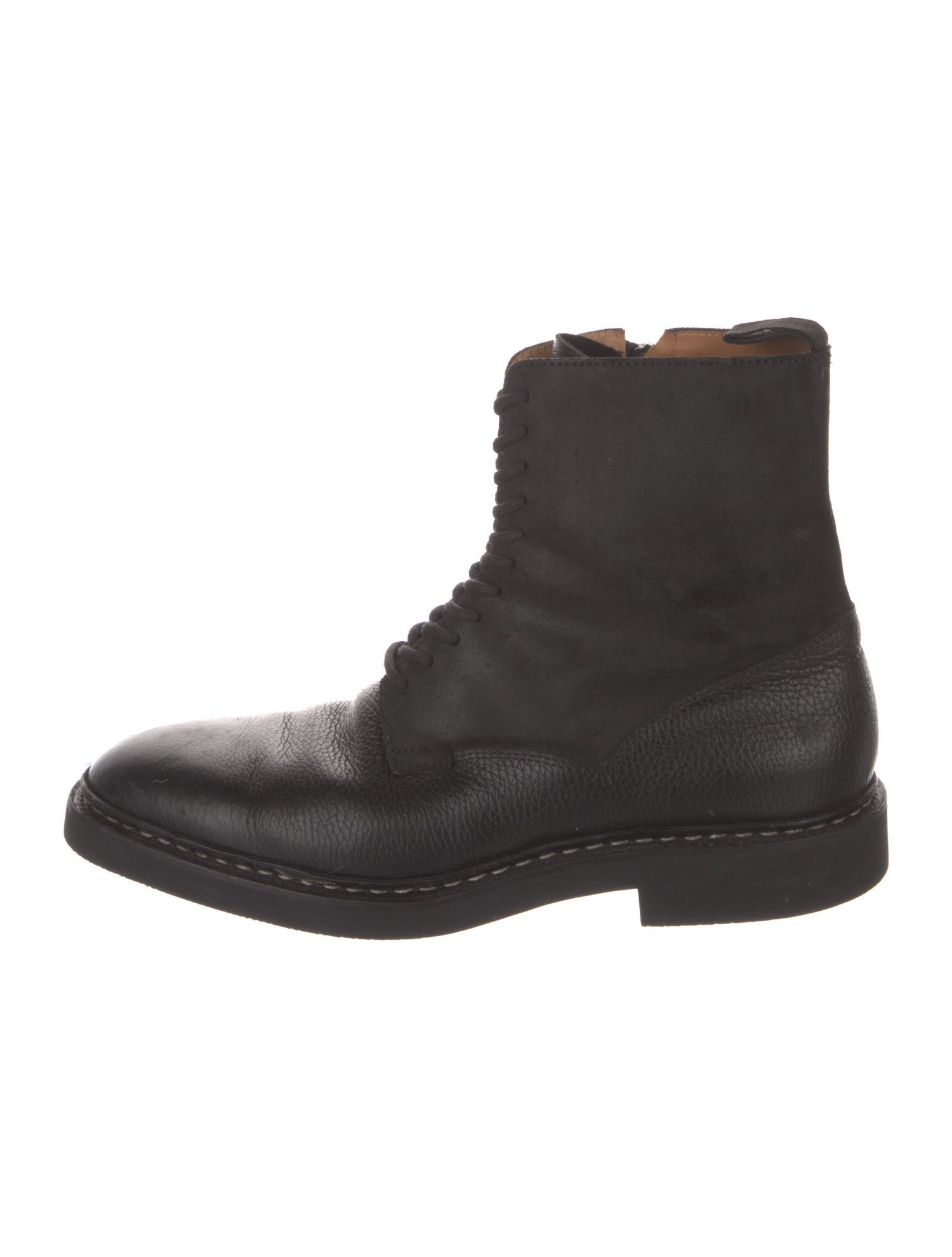 John Lobb Leather Lace-Up Boots