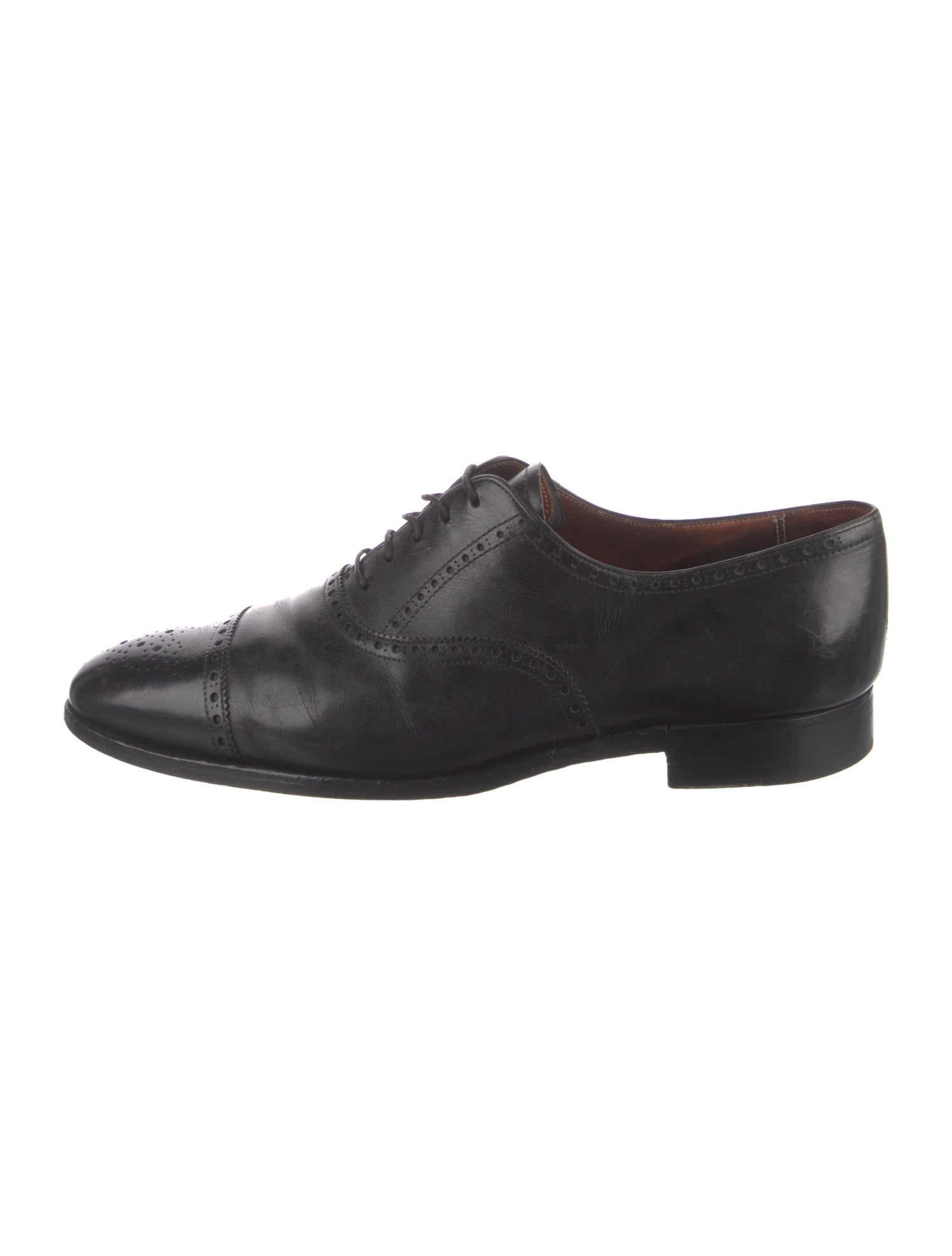 John Lobb Leather Lasercut Accents Brogues