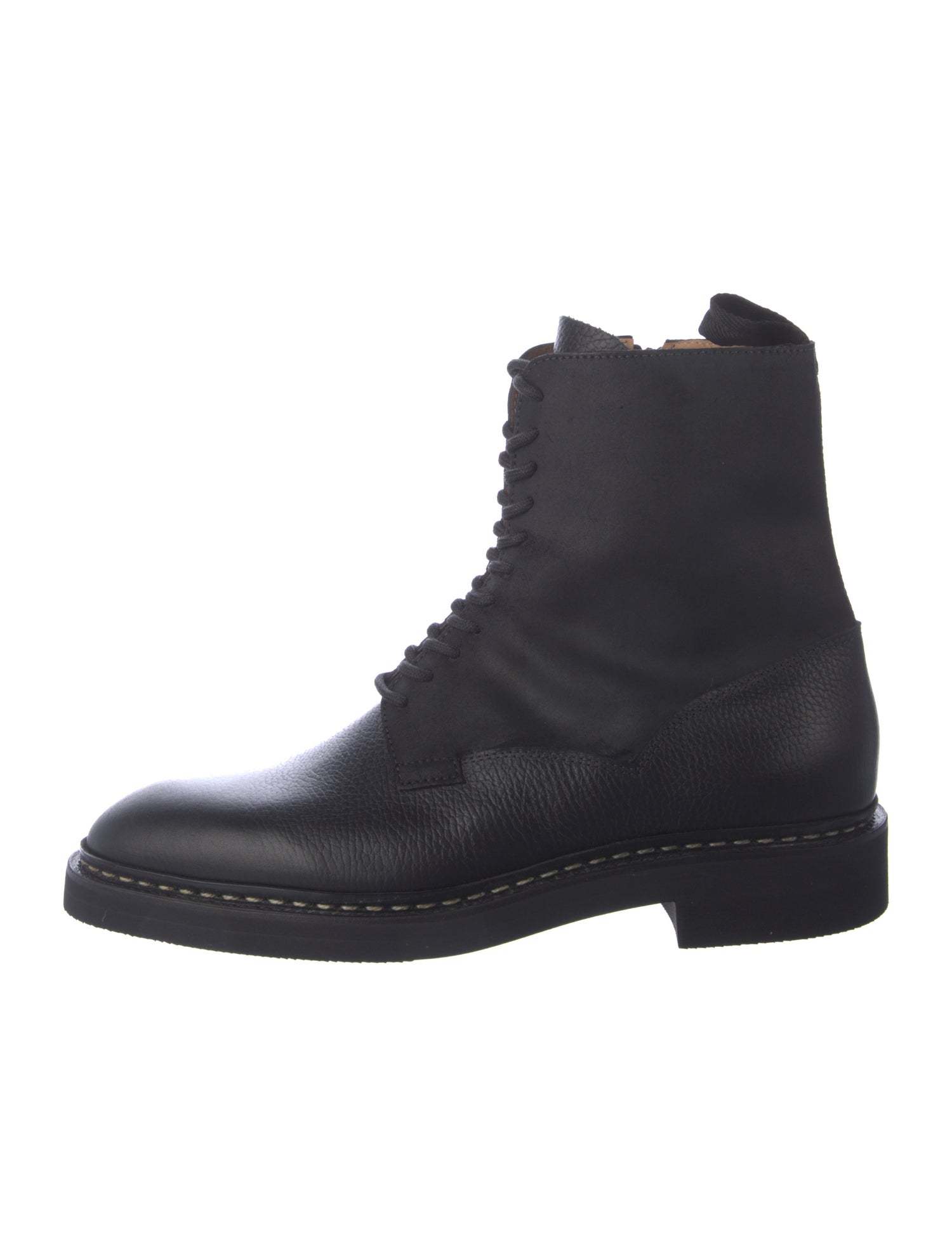 John Lobb Leather Lace-Up Boots