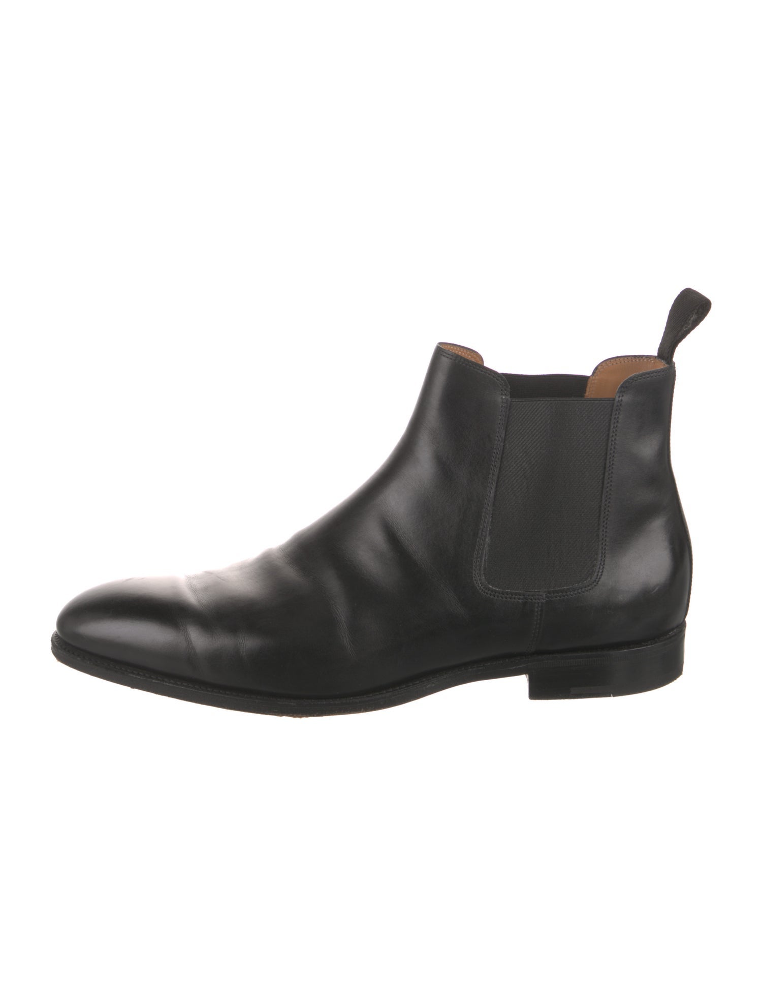 John Lobb Leather Chelsea Boots