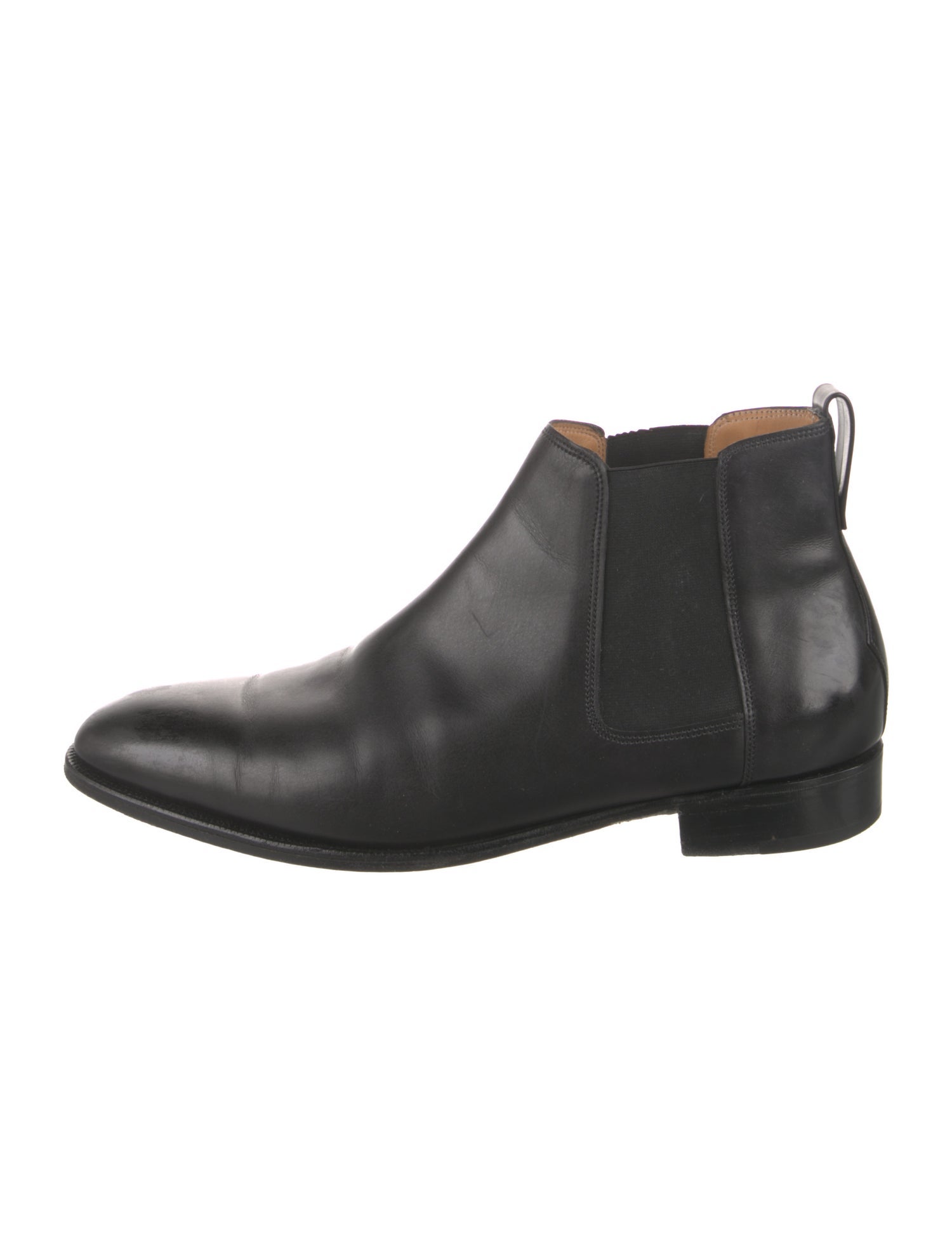 John Lobb Leather Chelsea Boots