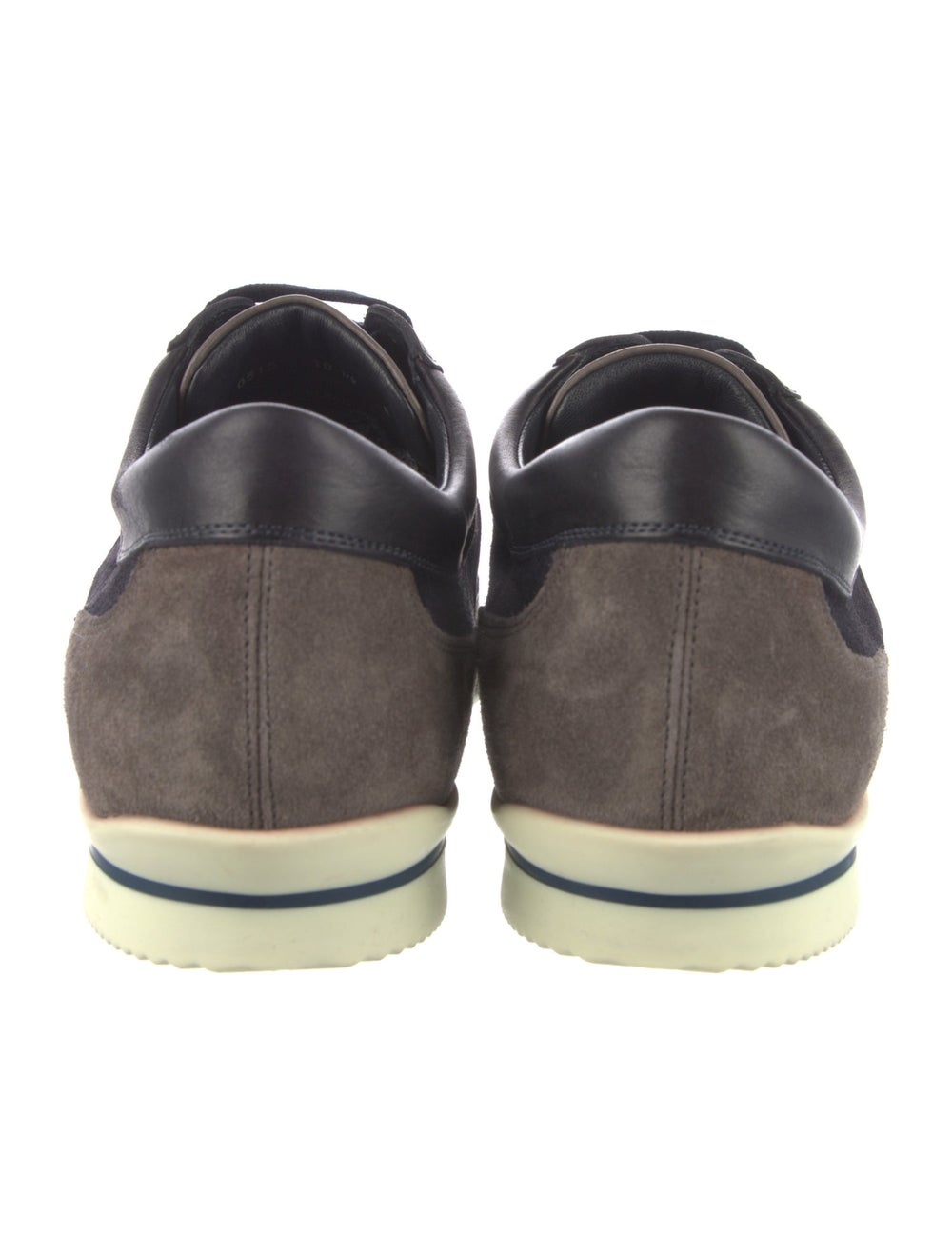 John Lobb Leather Colorblock Pattern Oxfords - image 4