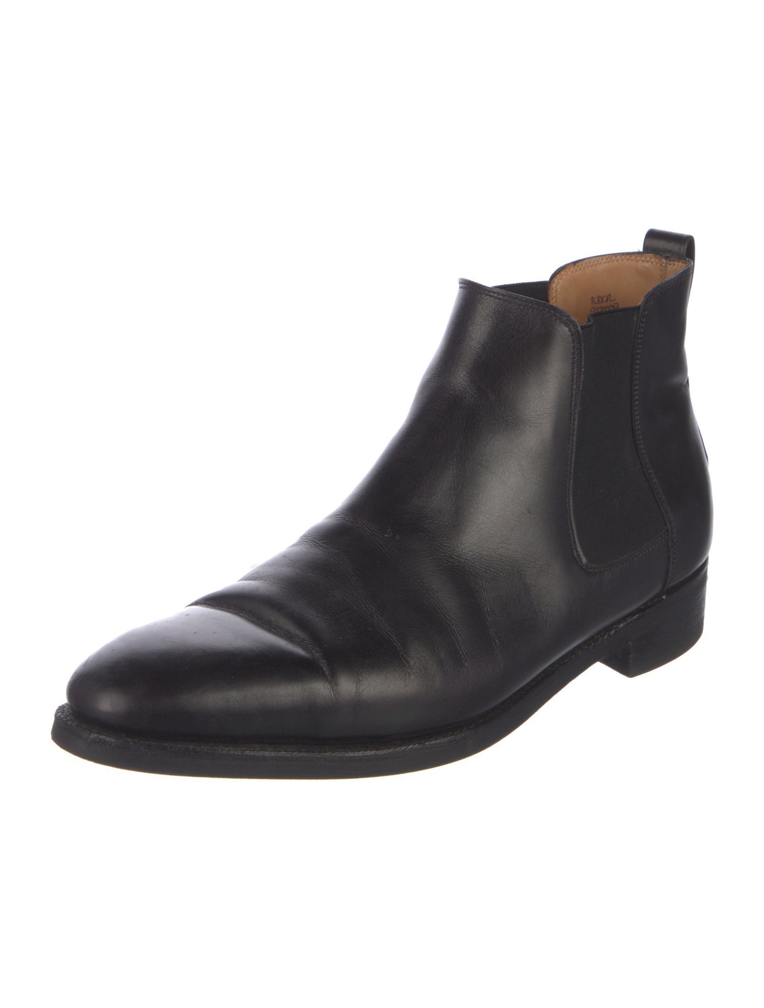 John Lobb Leather Chelsea Boots
