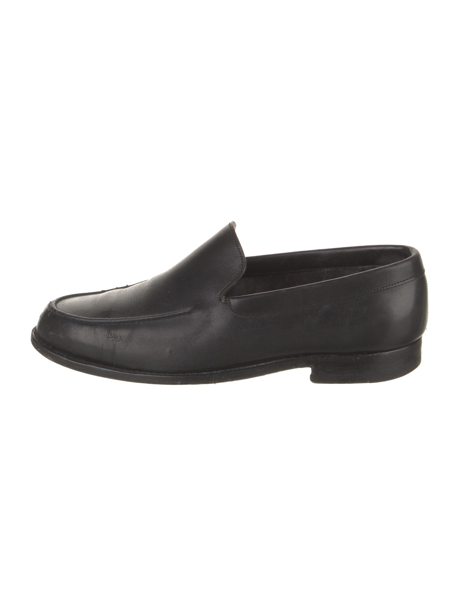 John Lobb Leather Dress Loafers