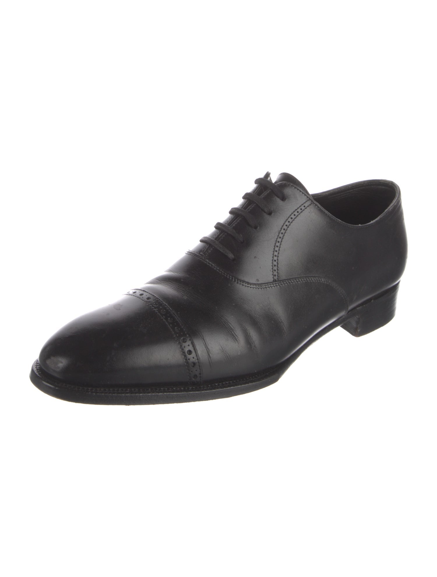 John Lobb Leather Oxfords