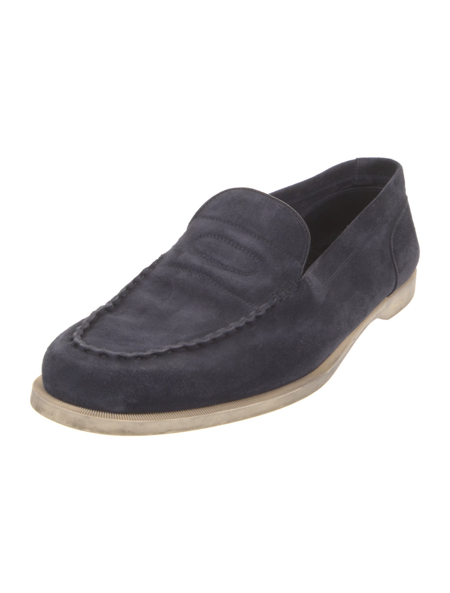 John Lobb Suede Loafers