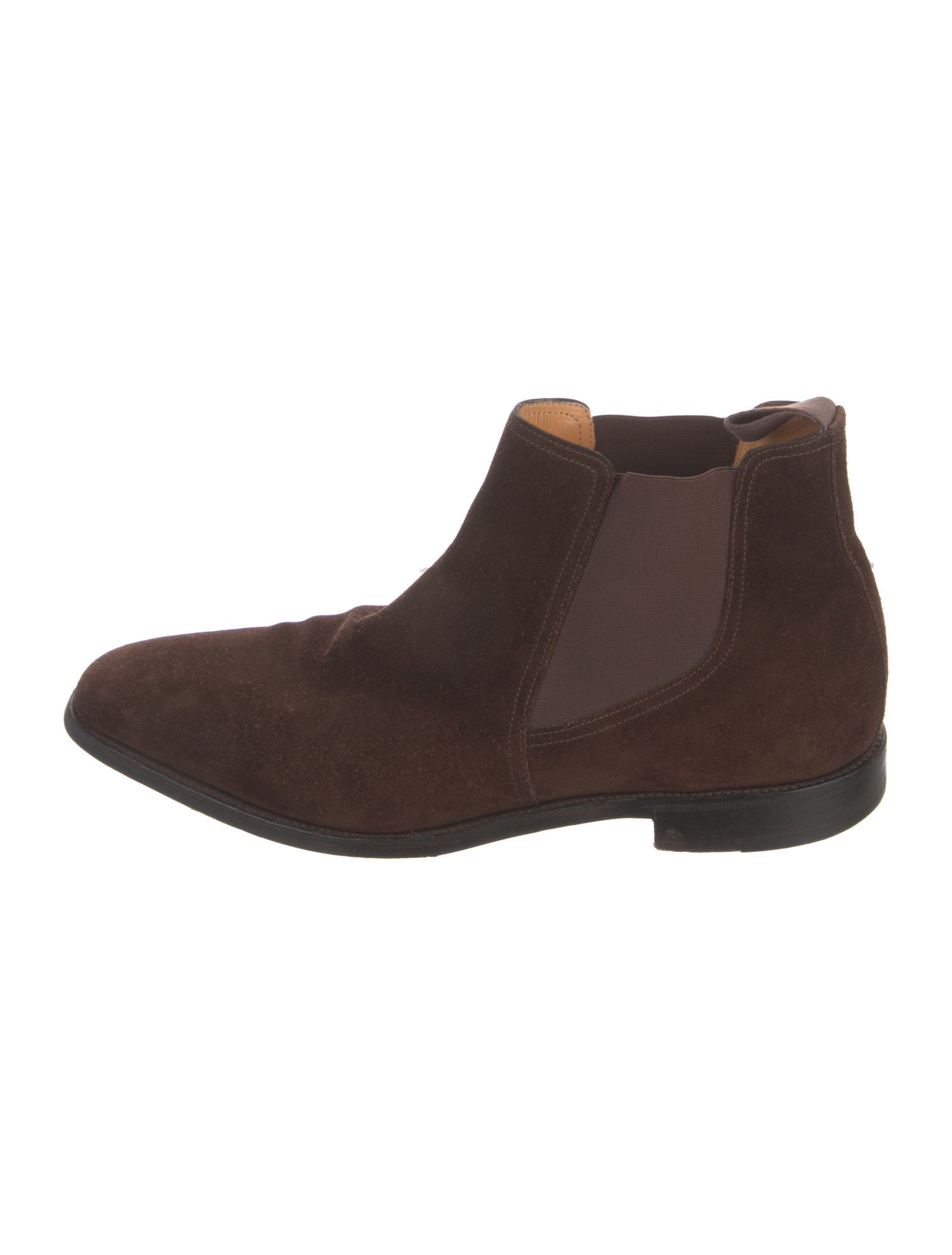 John Lobb Suede Chelsea Boots