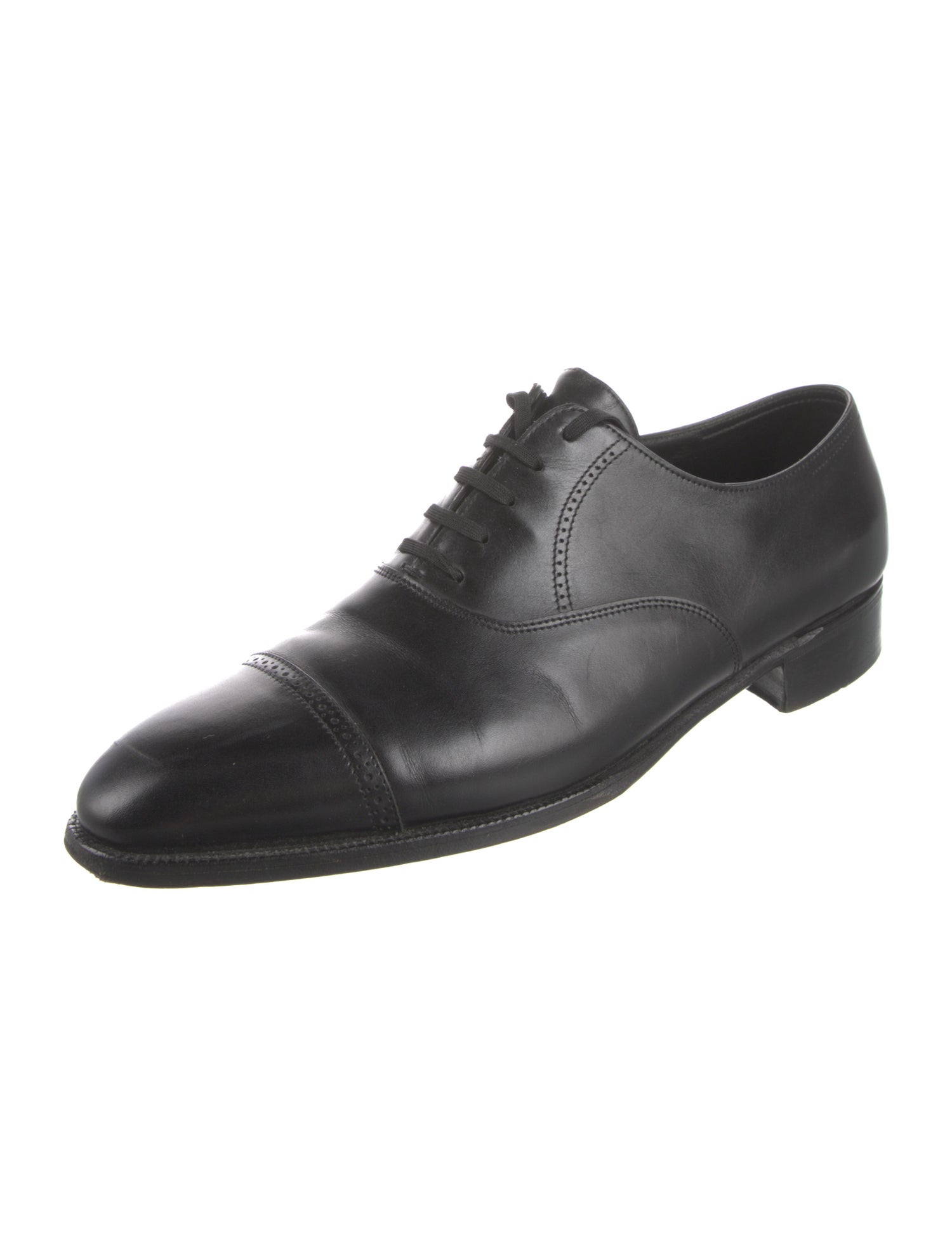 John Lobb Leather Oxfords