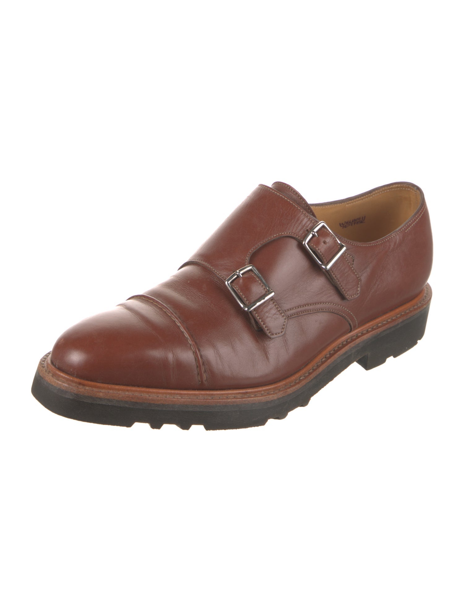 John Lobb Leather Dress Loafers