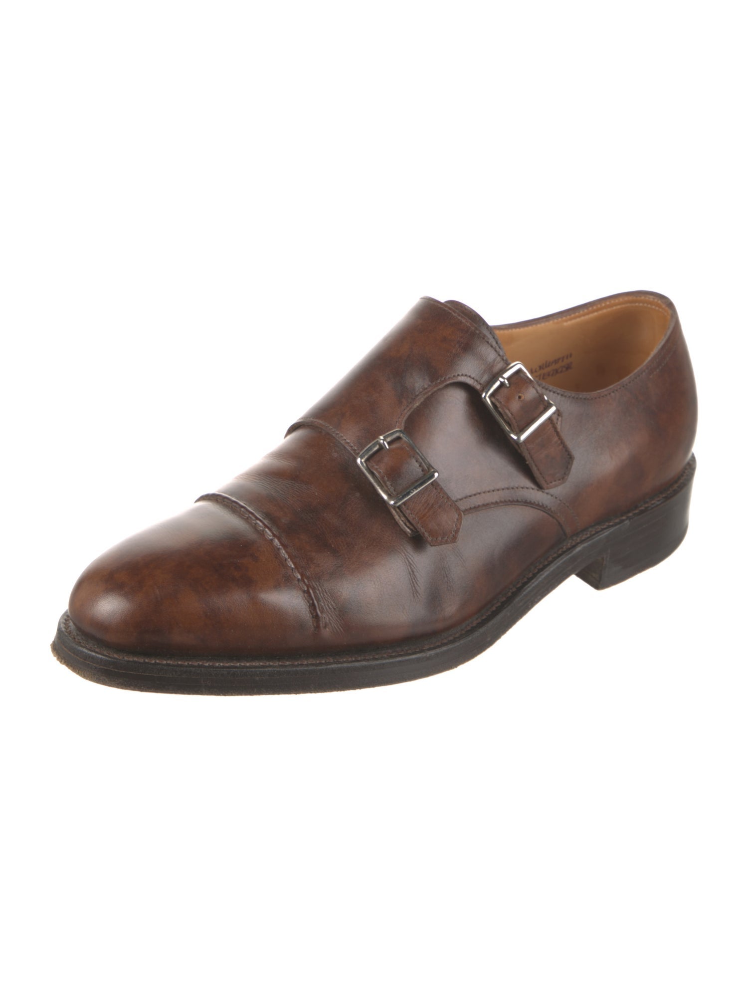 John Lobb Leather Dress Loafers