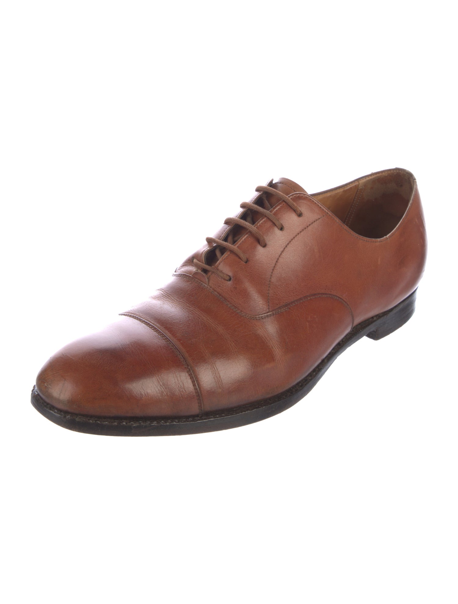 John Lobb Leather Oxfords