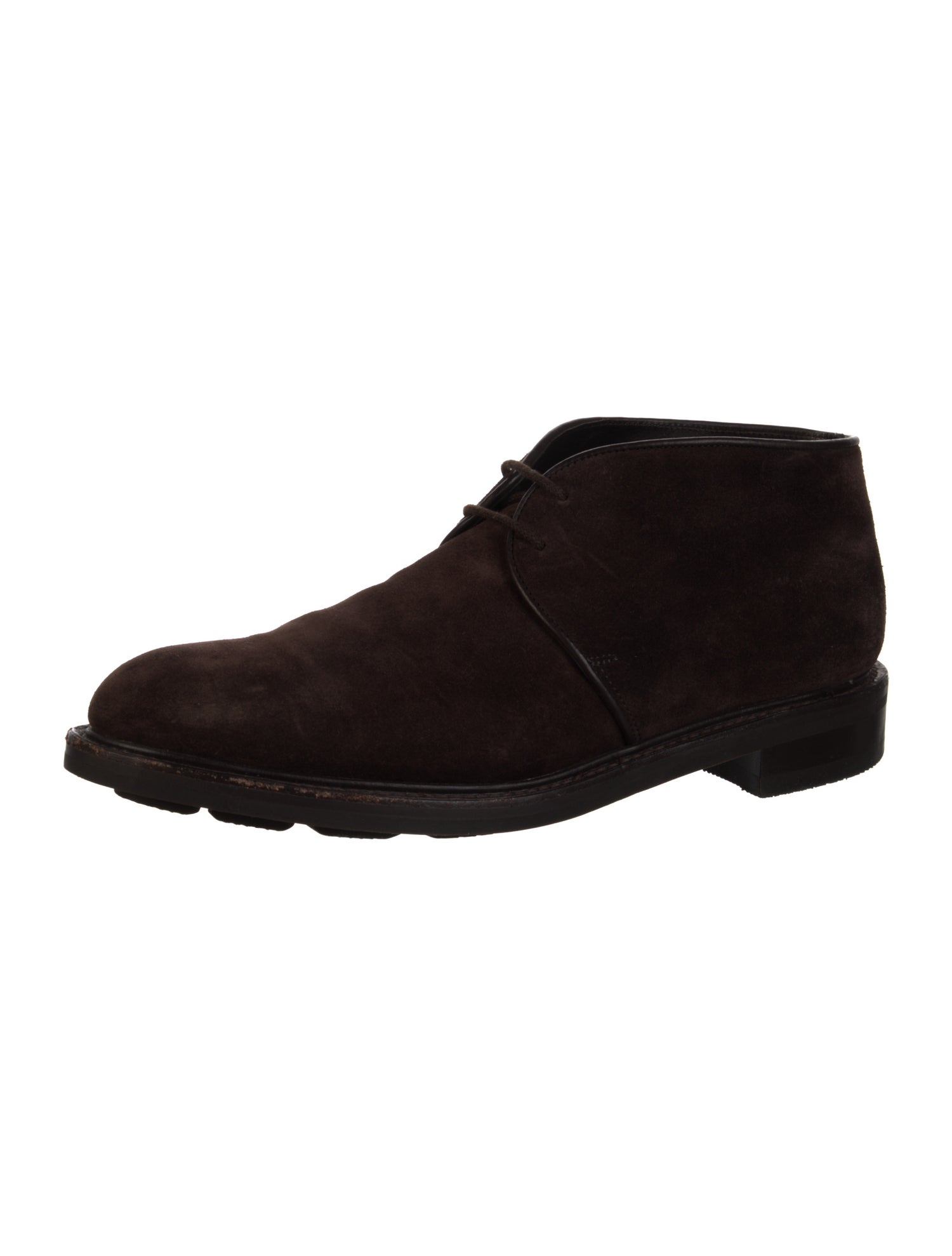 John Lobb Suede Derby Shoes