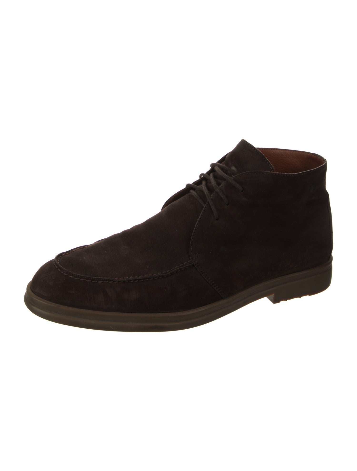 John Lobb Suede Lace-Up Boots