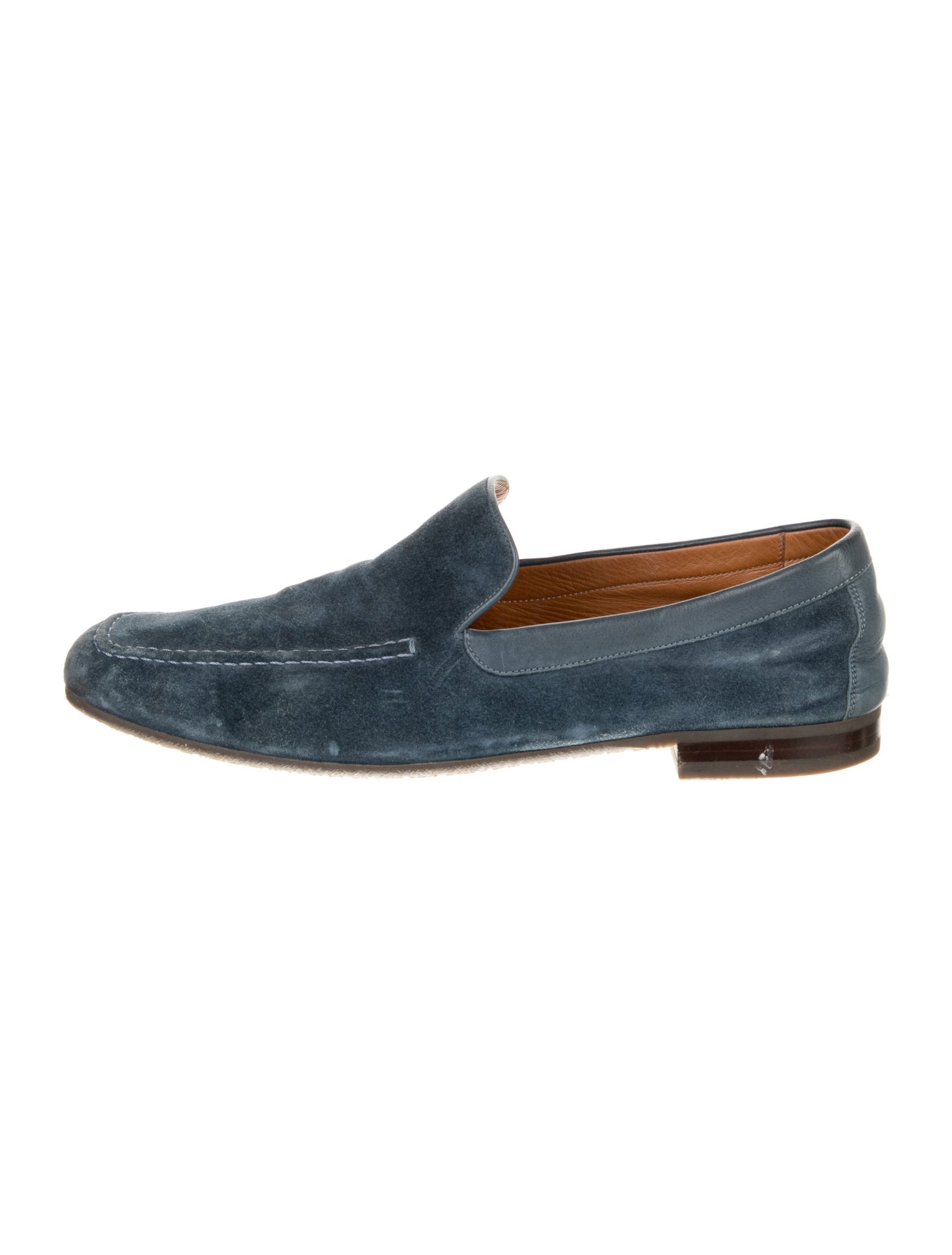 John Lobb Suede Dress Loafers