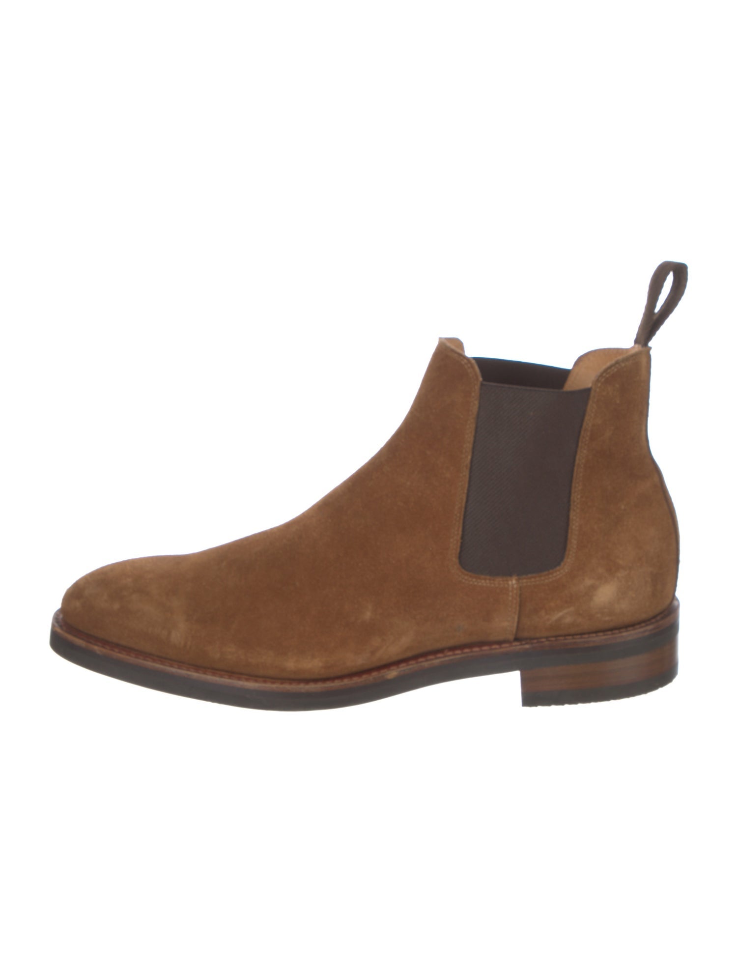 John Lobb Suede Chelsea Boots