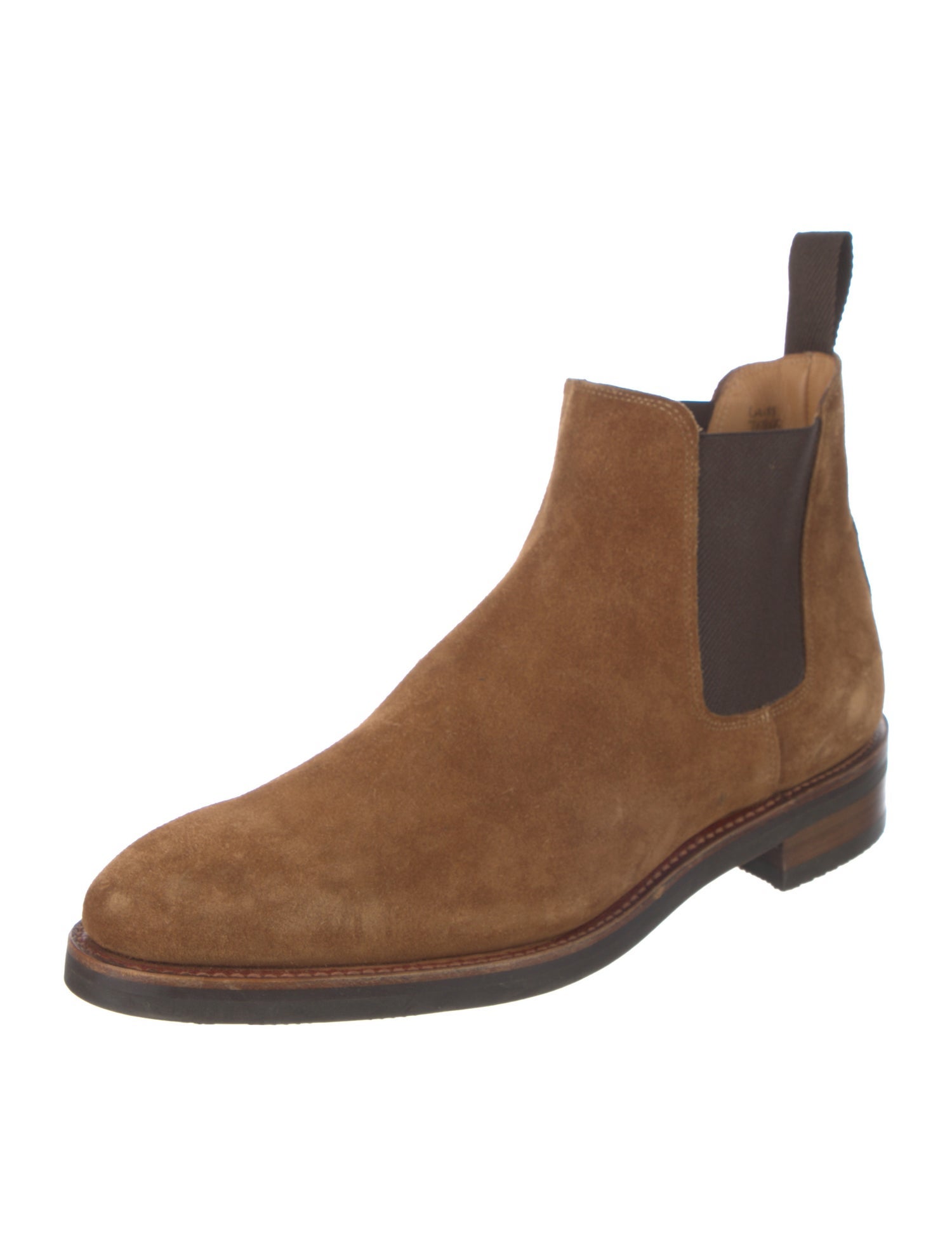 John Lobb Suede Chelsea Boots