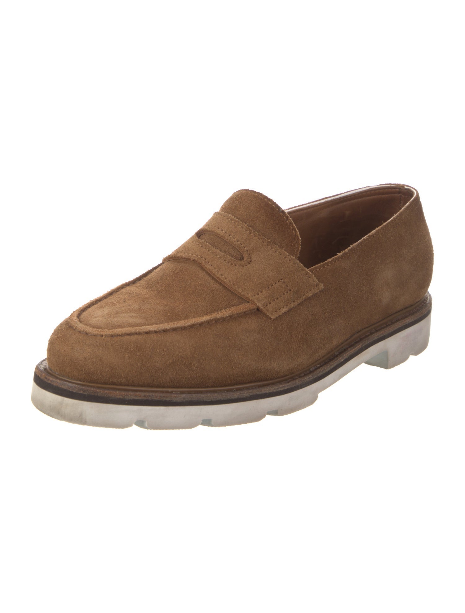 John Lobb Suede Loafers
