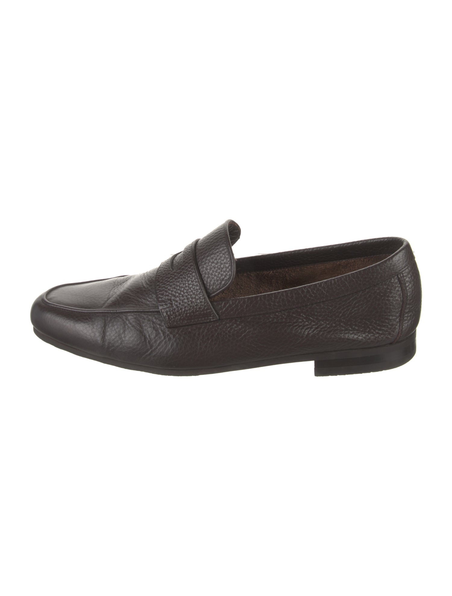 John Lobb Leather Dress Loafers
