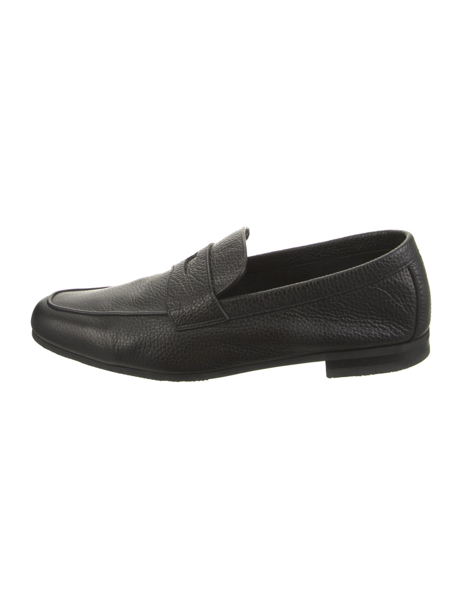 John Lobb Leather Dress Loafers