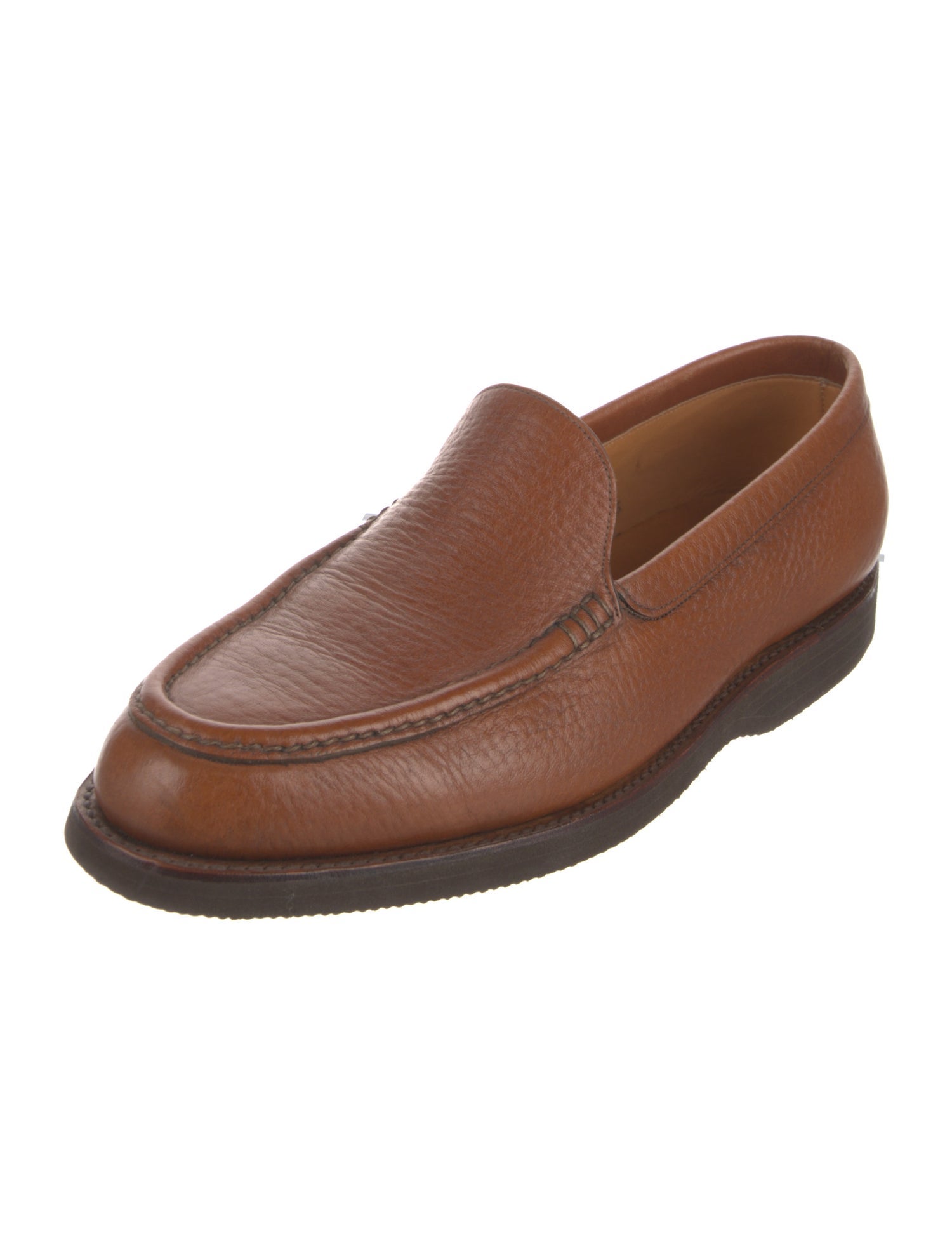 John Lobb Leather Loafers