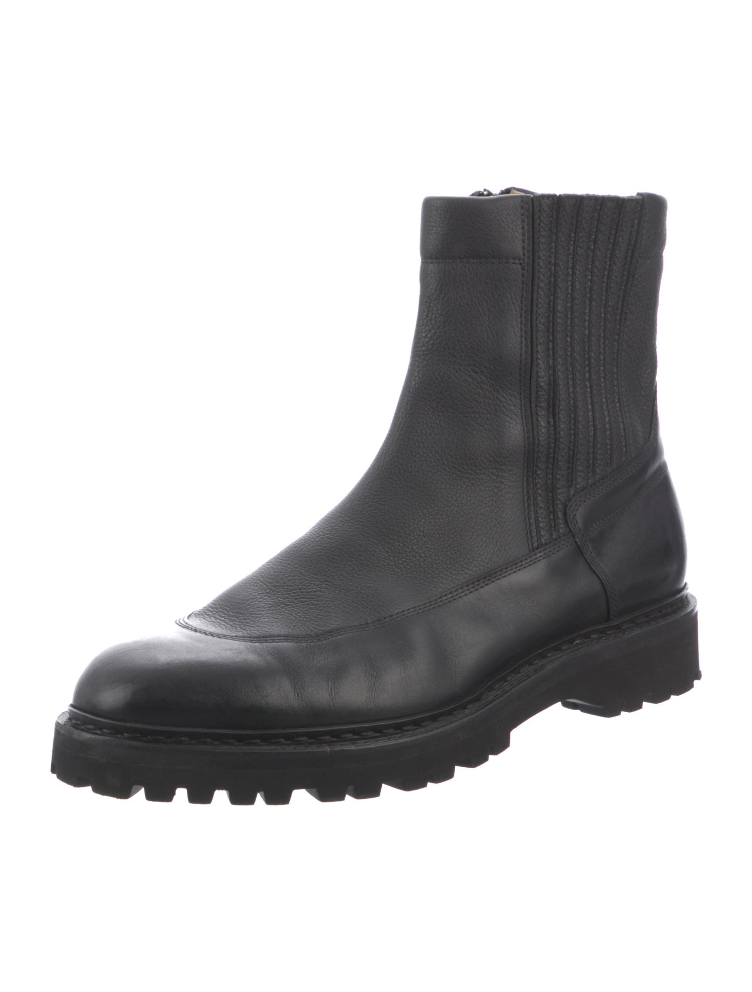 John Lobb Leather Chelsea Boots