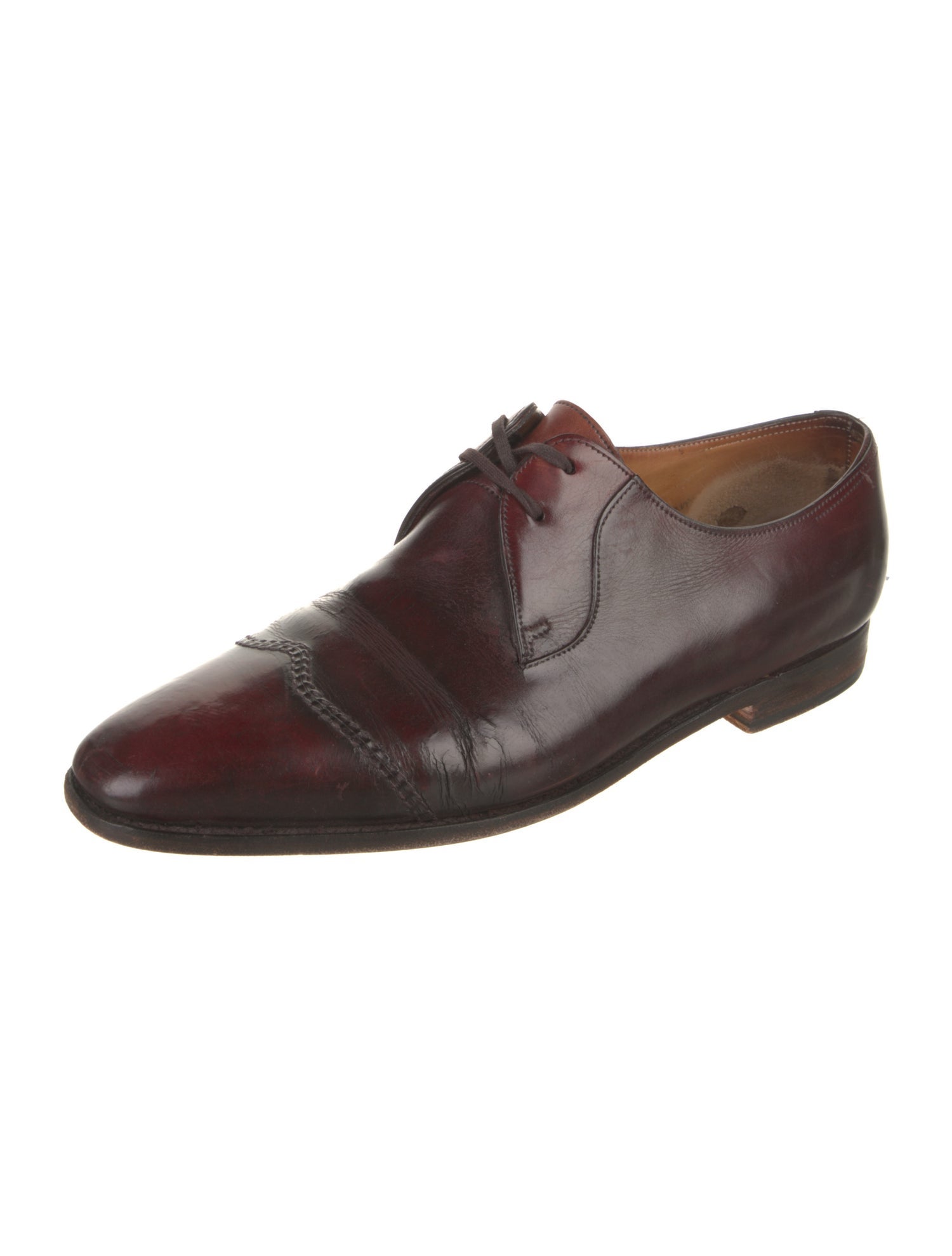 John Lobb Leather Derby Shoes