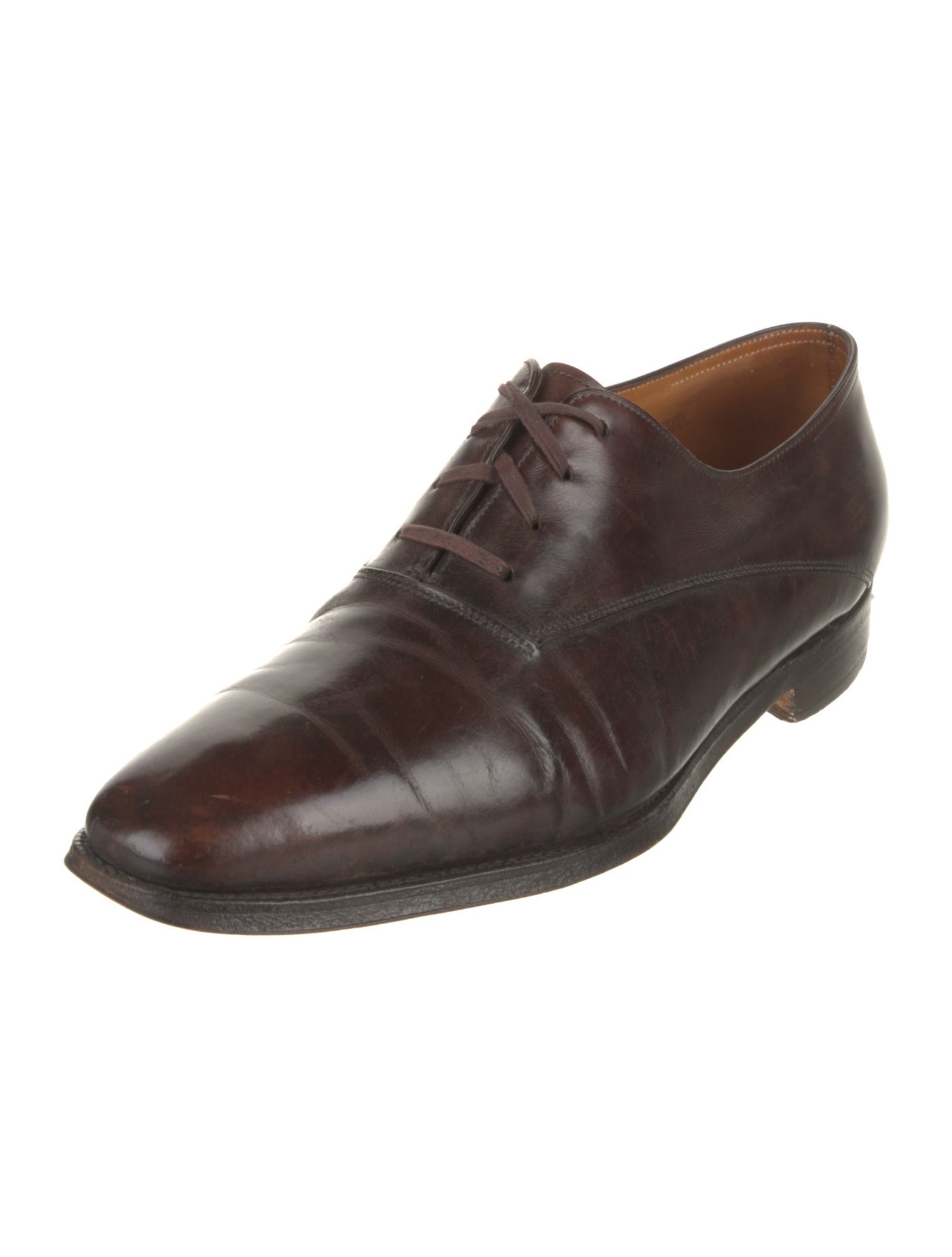 John Lobb Leather Oxfords