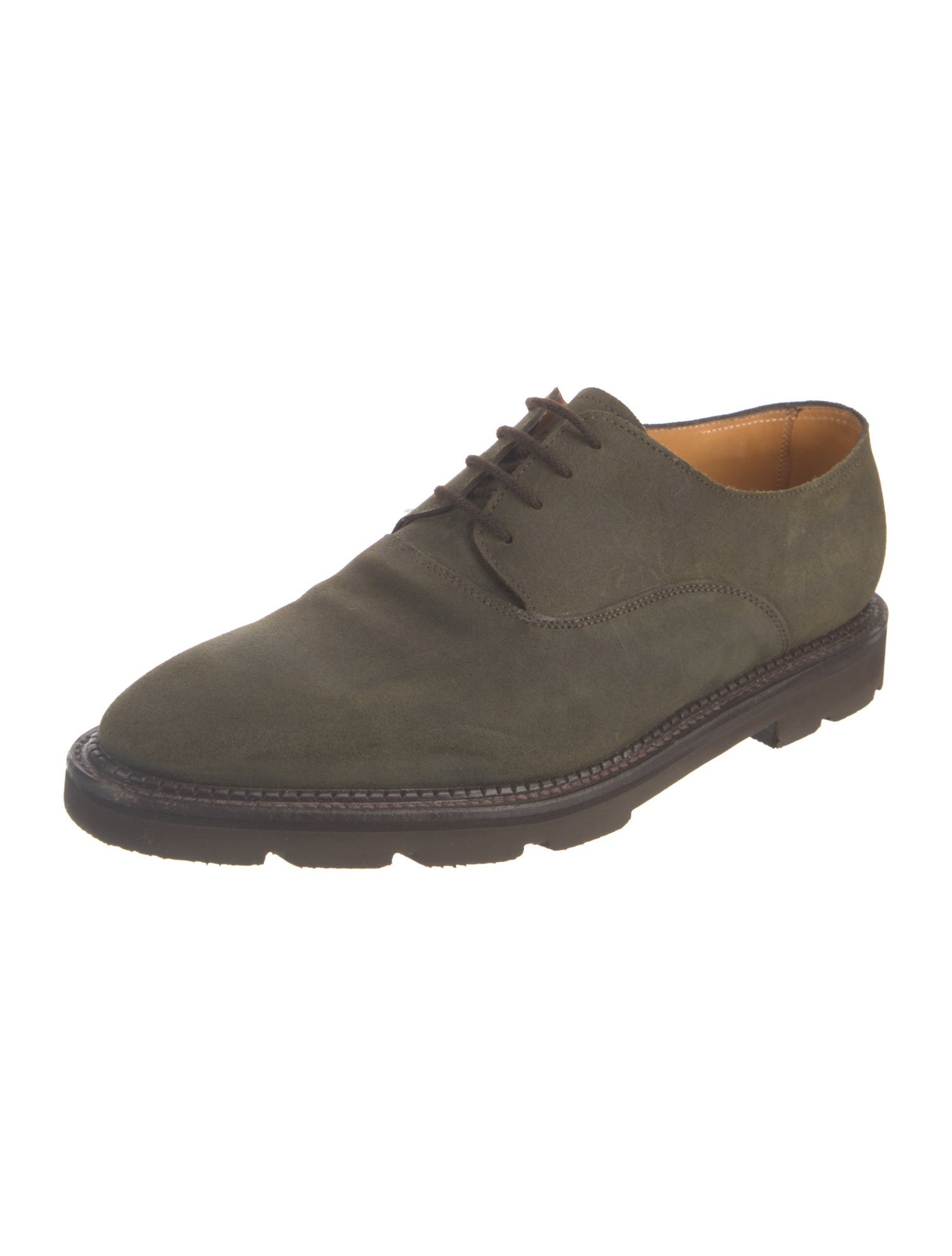 John Lobb Suede Oxfords