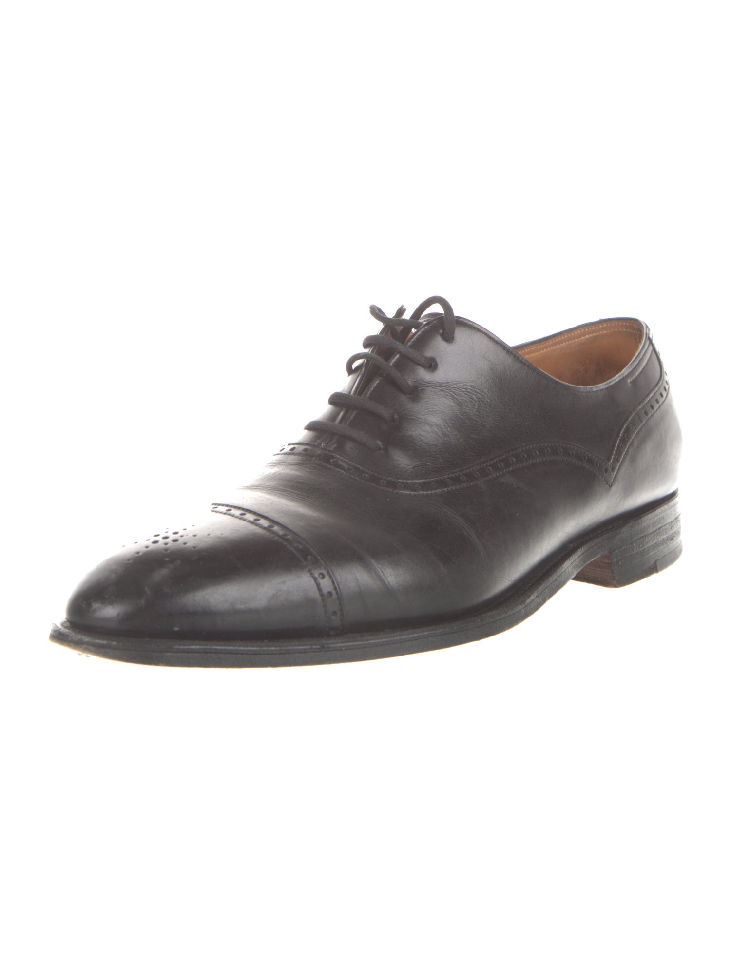 John Lobb x Paul Smith Willoughby Derby Shoes - Blue Oxfords