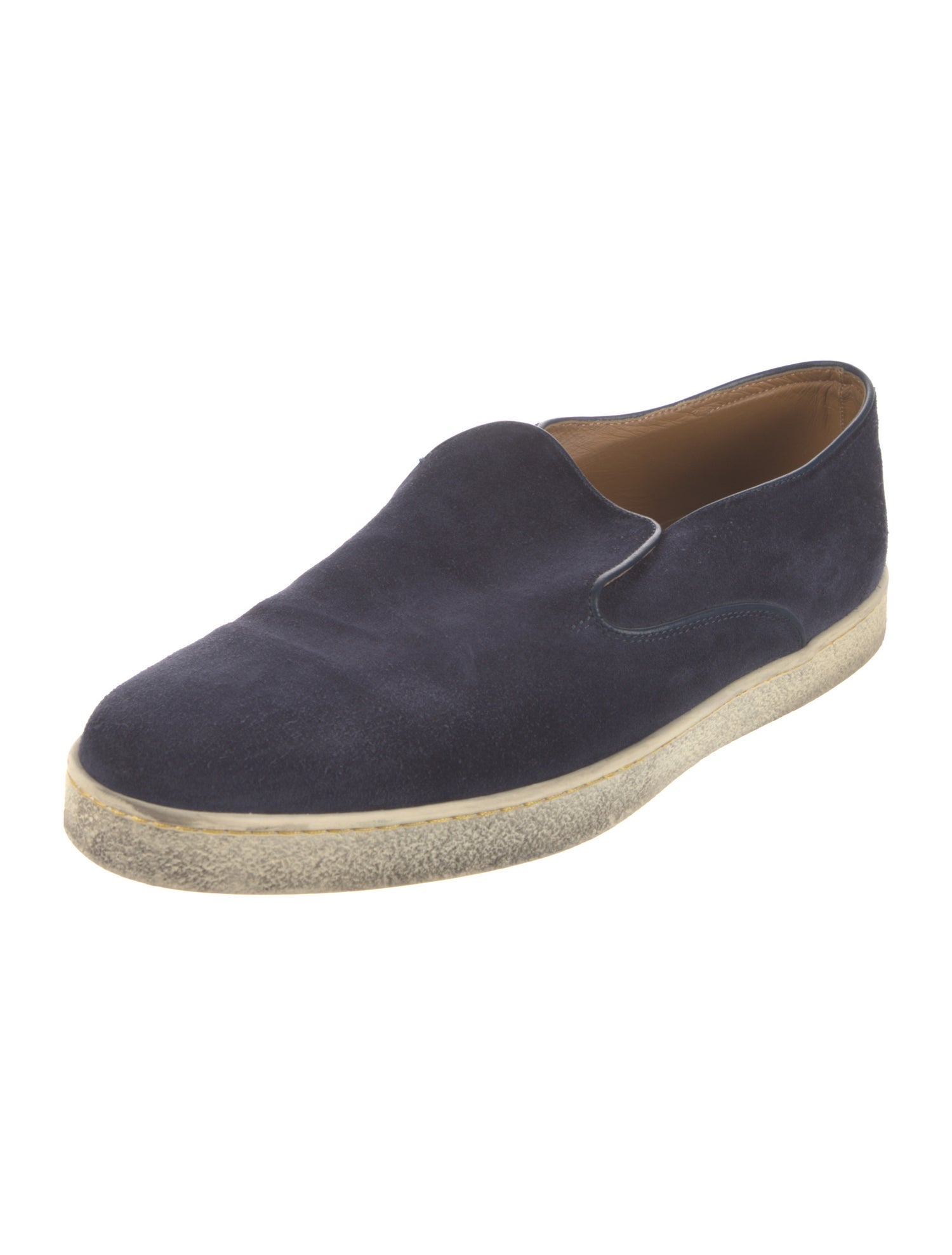 John Lobb x Paul Smith Willoughby Derby Shoes - Blue Oxfords