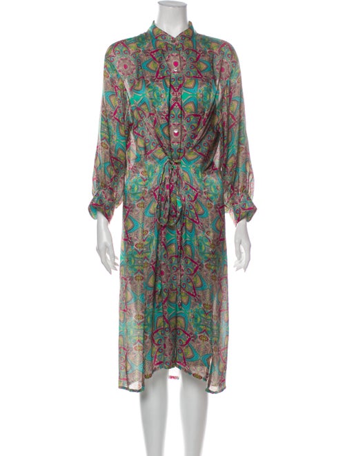 Jonathan Saunders Silk Midi Length Dress