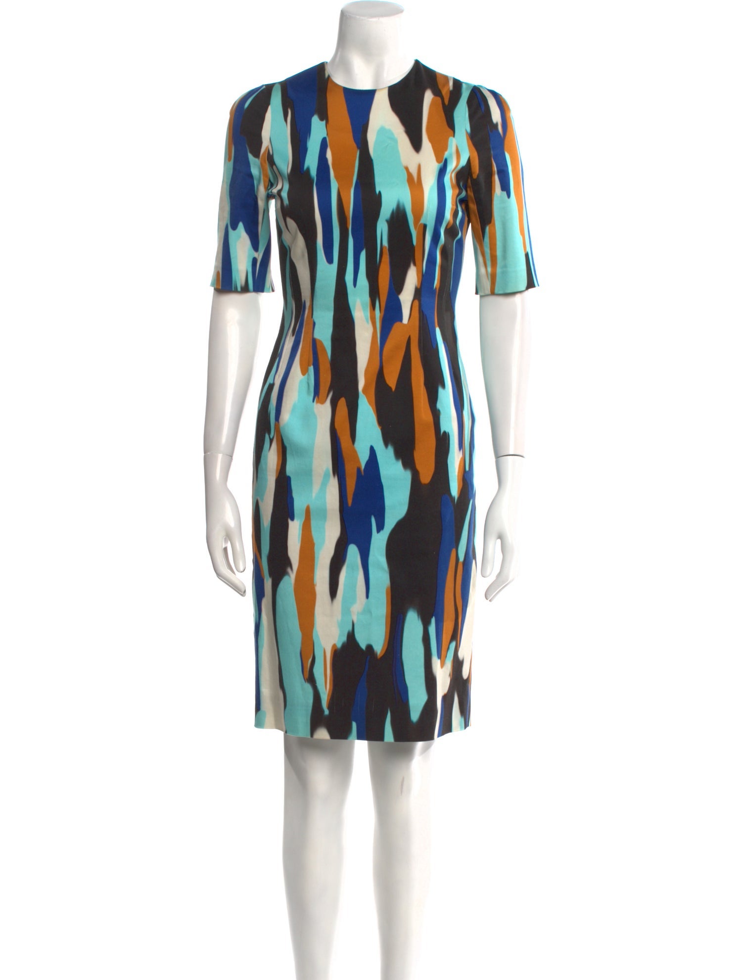 Jonathan Saunders Printed Knee-Length Dress