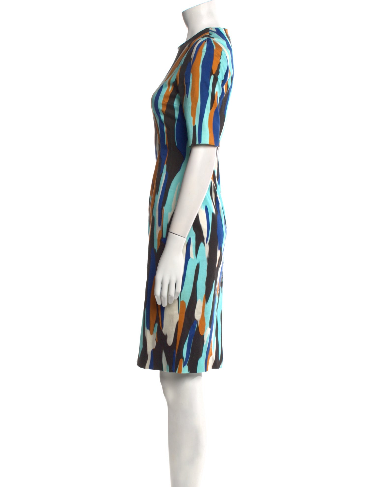 Jonathan Saunders Printed Knee-Length Dress