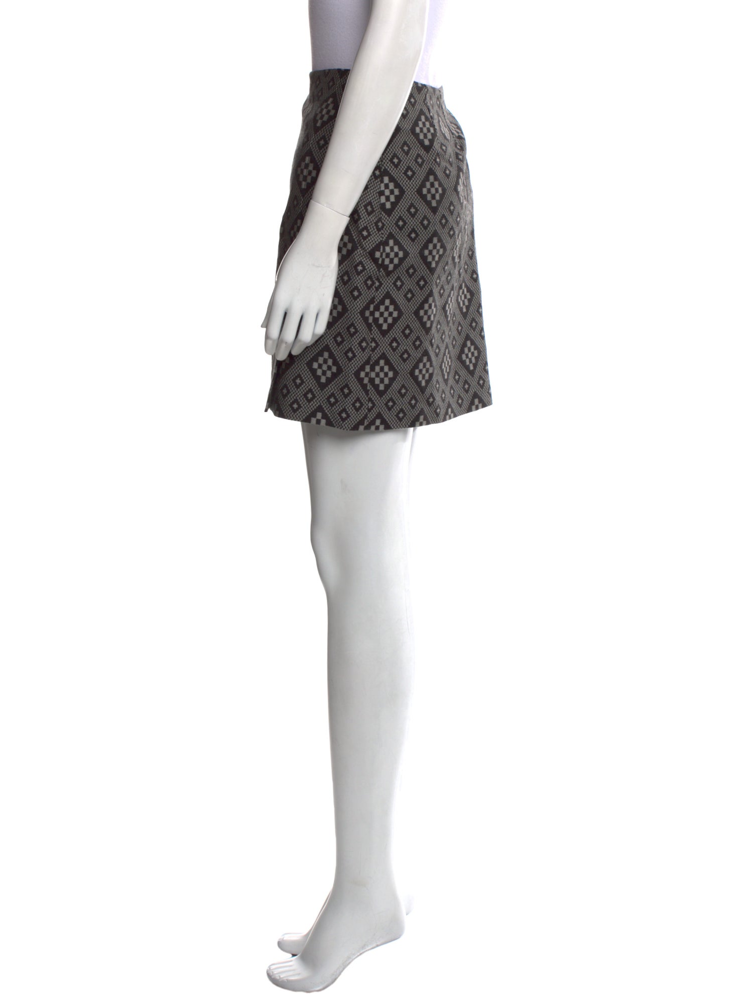 Jonathan Saunders Wool Mini Skirt