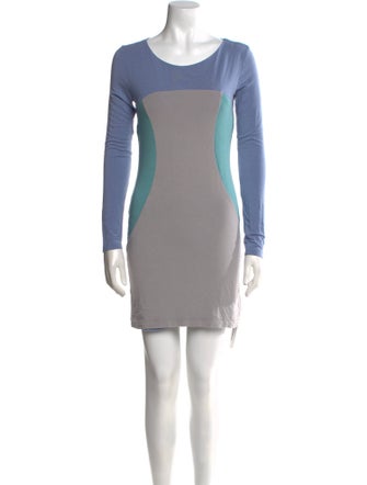 Jonathan Saunders Scoop Neck Mini Dress