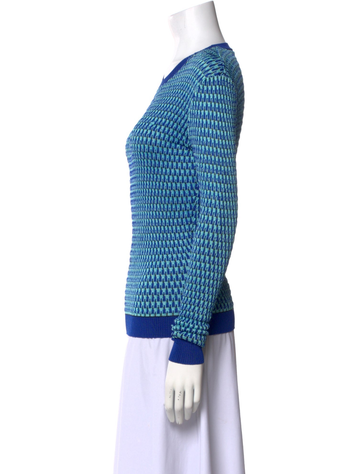 Jonathan Saunders Crew Neck Long Sleeve Sweatshirt