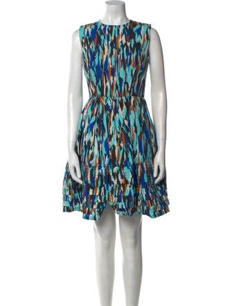 Jonathan Saunders Printed Knee-Length Dress
