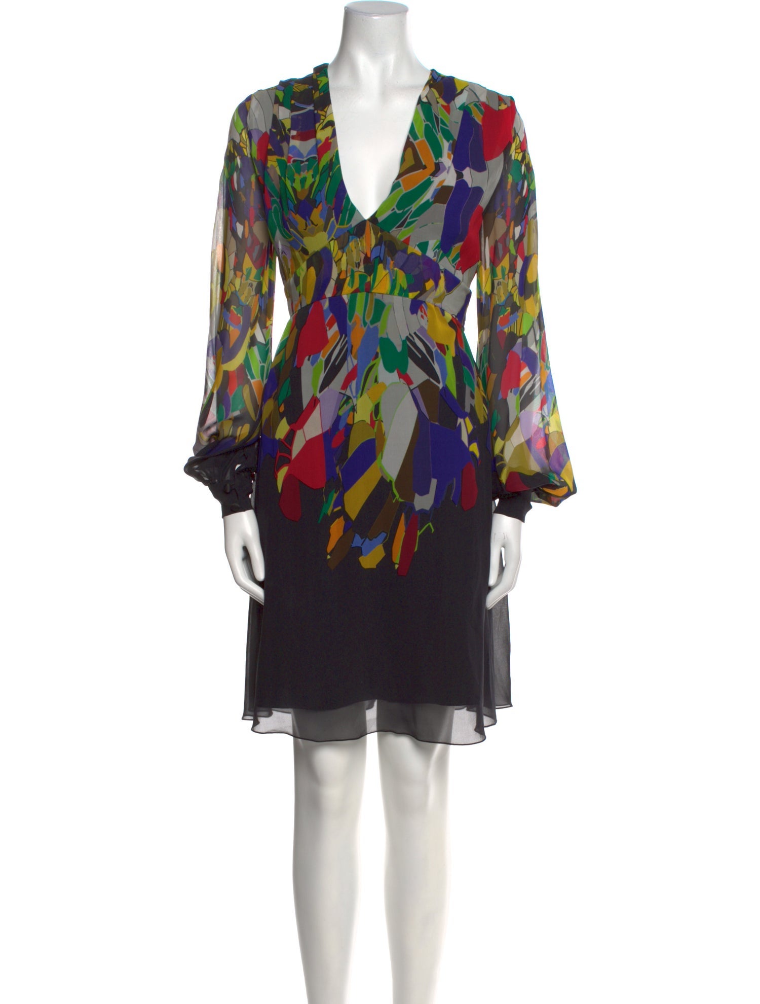 Jonathan Saunders Silk Mini Dress