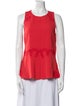 Jonathan Saunders Scoop Neck Sleeveless Top