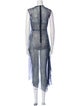 Jonathan Saunders Printed Long Dress