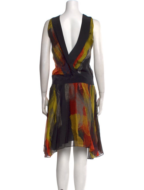 Jonathan Saunders Silk Midi Length Dress