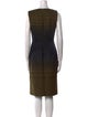 Jonathan Saunders Bateau Neckline Knee-Length Dress
