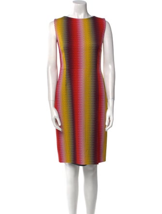 Jonathan Saunders Wool Knee-Length Dress