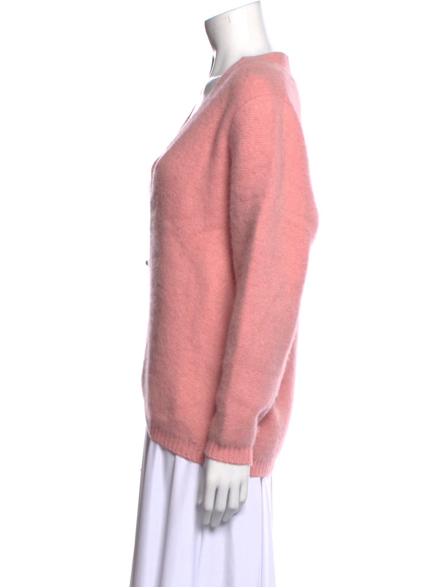 Jonathan Saunders Angora V-Neck Sweater