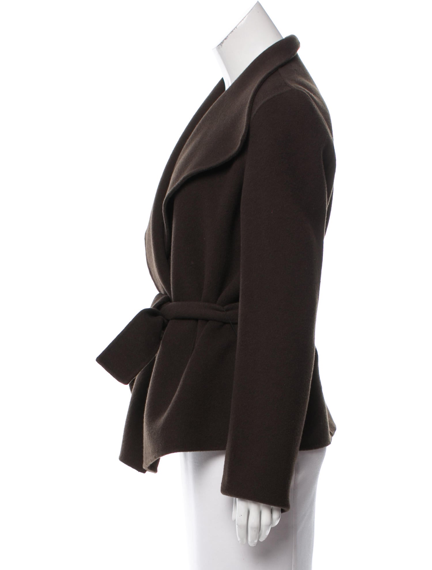 Joseph Wool & Cashmere Open Front Jacket - Clothing - JOS24721 | The RealReal