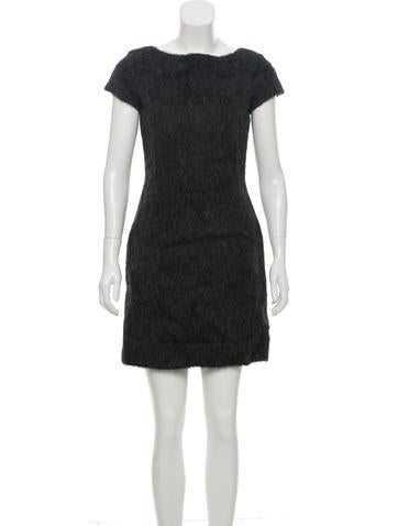 Joseph Dresses Cap Sleeve Knit Mini Dress S