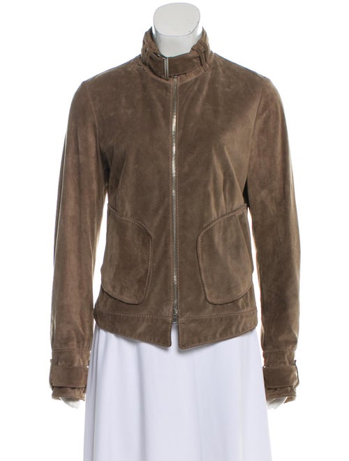 Joseph Suede Jacket silver