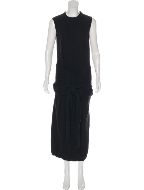 Joseph Calico Knit Dress Black