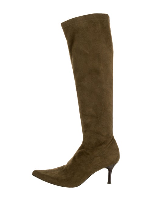 Joseph Suede Boots Green