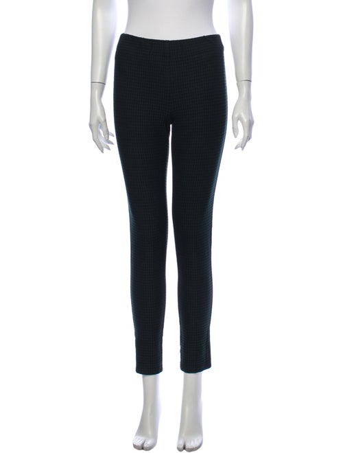 Joseph Printed Skinny Leg Pants Green
